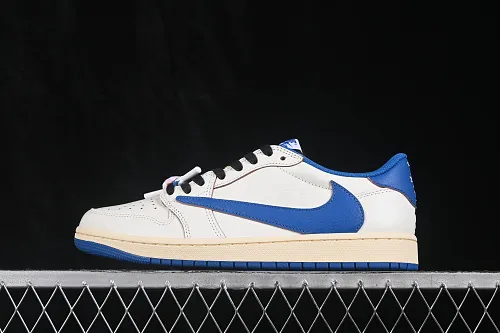 All categories Air Jordan Jordan series basketball shoes Air Jordan 1 Low GX foreign trade version Travis Scott x Air Jordan 1 Low OG AJ1 Joe 1 undercut low top full head layer DM7866-104